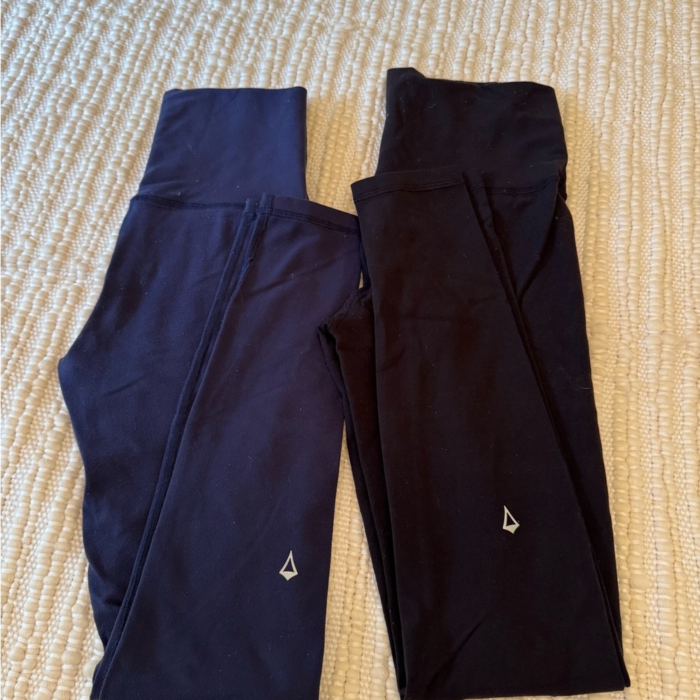 Ivivva Black and Navy Kids' Leggings